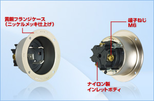 フランジインレット 60A | アメリカン電機株式会社