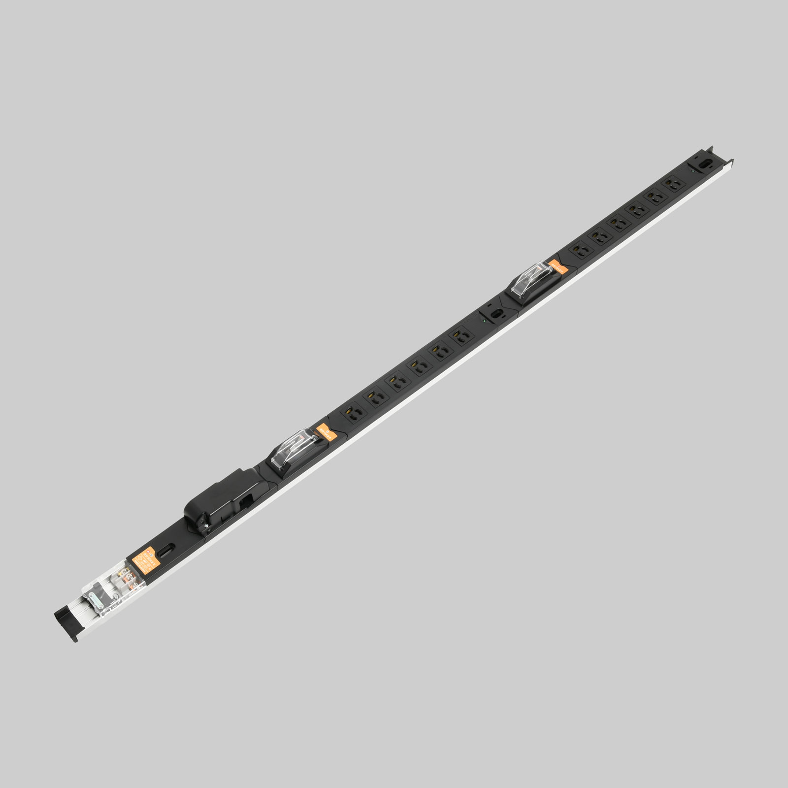 HA7122MS 接地形2P 30A 125V 0Uコンセントバー 30A入力 抜止形12
