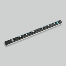0Uコンセントバー 20A入力 IEC C13×12ヶ口