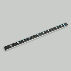 0Uコンセントバー 20A入力 IEC C13×16ヶ口