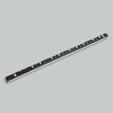 0Uコンセントバー 20A入力 IEC C13×18ヶ口 + IEC C19×2ヶ口