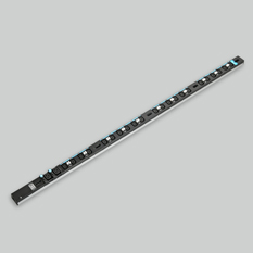 0Uコンセントバー 20A入力 IEC C13×22ヶ口 + IEC C19×2ヶ口