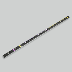 0Uコンセントバー 30A入力 IEC C13×24ヶ口