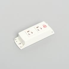 ホームオーディオ用電源タップ作成キット　アメリカン電機複式コンセント2個仕様 ホームオーディオ用電源タップ作成キット アメリカン電機複式