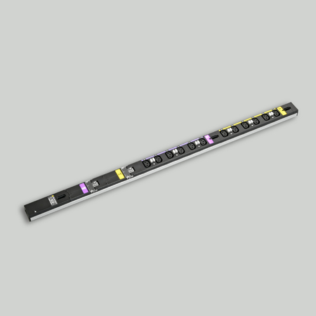 0Uコンセントバー 30A入力 IEC C13×12ヶ口