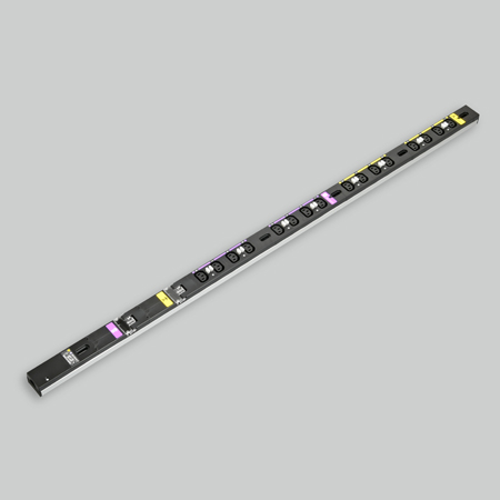 0Uコンセントバー 30A入力 IEC C13×16ヶ口