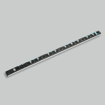 0Uコンセントバー 20A入力 IEC C13×18ヶ口 + IEC C19×2ヶ口