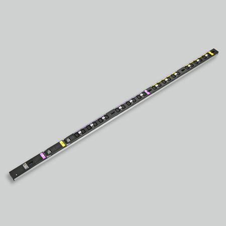 0Uコンセントバー 30A入力 IEC C13×24ヶ口