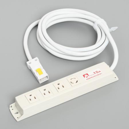 マルチユースOAタップ コンビ4ヶ口 コード3M ハーネスプラグ