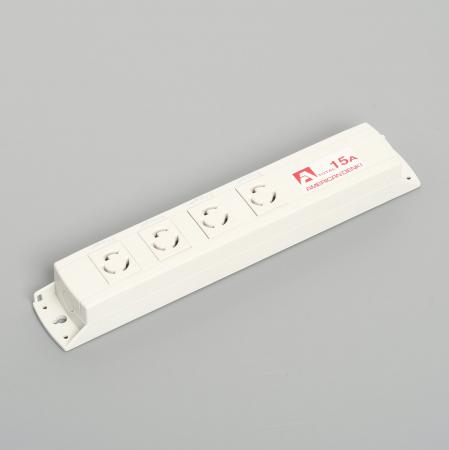 マルチユースOAタップ 引掛形4ヶ口 コードナシ